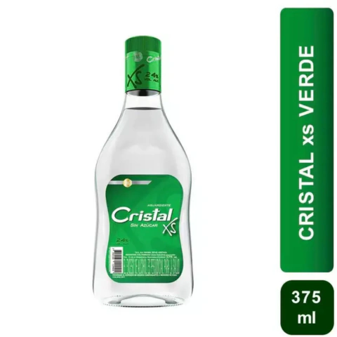AGUARDIENTE CRISTAL SIN AZUCAR 375 ML - comprar en línea