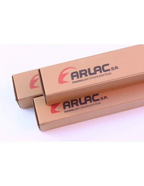 Rollo Vinilo Impresion Arlac Print Blanco Brillante Base Gris (vbbg) X137cm De Ancho