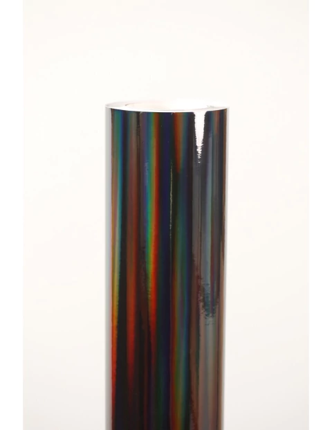 Vinilo Arlac Cw Vynil - Glossy Laser Chrome Film Color Black (gls06) -precio X Mt Lineal - (rollo De 152x30 M Aplica Des