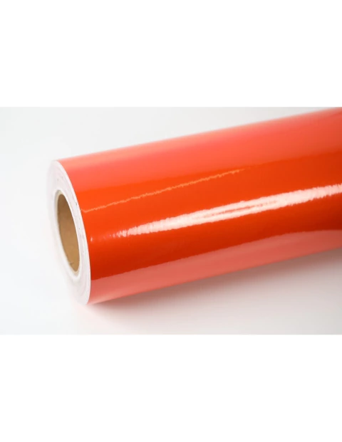 Vinilo Reflex-star Reflectivo Naranja De Corte X124cm De Ancho