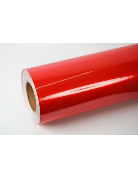 Vinilo Reflex-star Reflectivo Rojo De Corte X124cm De Ancho