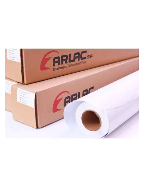 Rollo Vinilo Impresion Arlac Print Blanco Matte Base Gris (vbmg) X152cm De Ancho