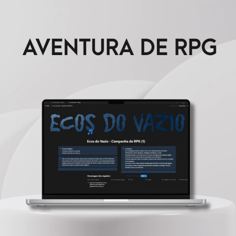 Ecos Do Vazio - Aventura de RPG no Notion
