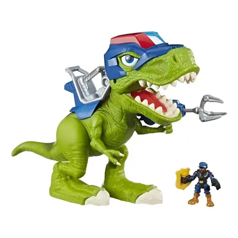 Dino Ranch Troopersaurus con Luces, Sonidos y Bobby Badge