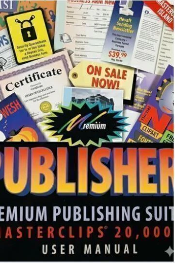 Master Publisher Masterclips 20000 User Manual