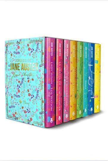 Box Obras completas Jane Austen - 8 titulos Termosellado