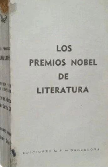 Premios Novel Literatura X 3 - Pirandello /Mann / Heidenstam