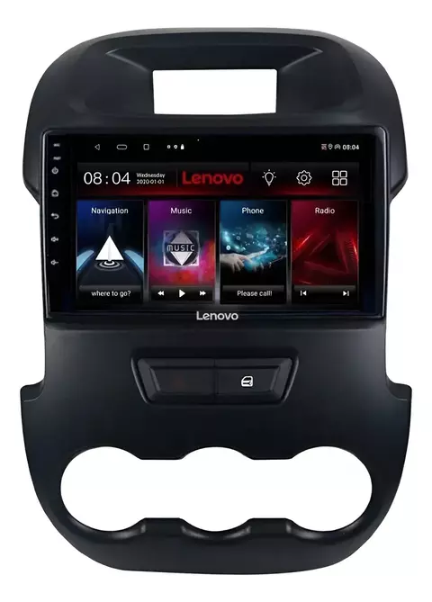 Stereo multimedia - Central Multimedia - LENOVO - Ford Ranger del 2012 al 2020 - 4gbRAM/64gbROM +cam+android