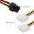 Cabo Adaptador Dual Molex 4 Pinos para PCI Express 6 Pinos 18AWG na internet