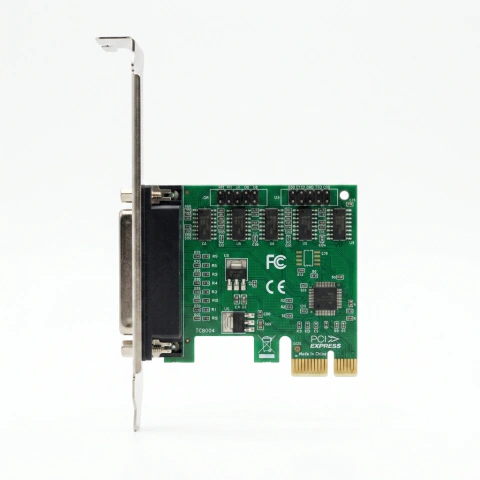 Placa PCI Express 2 Seriais DB9 e 1 Paralela DB25 Knup KP-T105