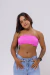 Top hot pink faixa