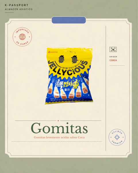 Gomitas Ácidas Sabor Cola