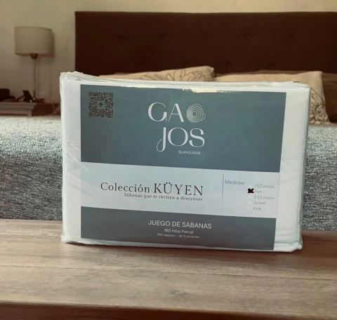 Juego de sábanas Gajos Colección Küyen