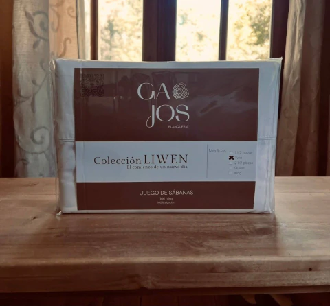 Juego de sábanas Gajos Colección Liwen