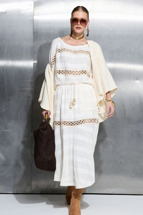 Vestido Tricot Jacquard