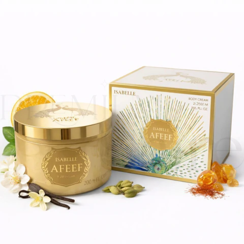 Body Cream Afeef La Belle 200 ml – Isabelle La Belle Creme Hidratante
