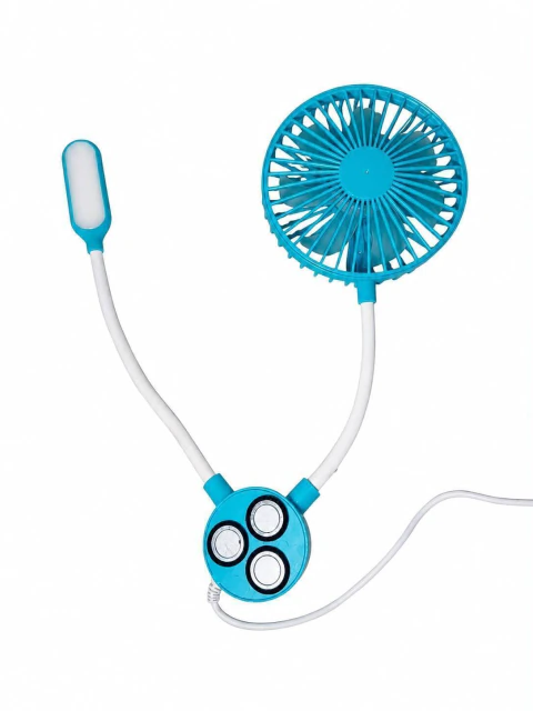 LÂMPADA DE COSTURA LED COM VENTILADOR MAGNÉTICO 2 EM 1 FALONI BIVOLT