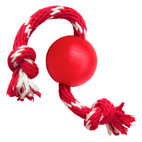 Kong Ball Classic Con Soga tamaño SMALL - comprar online