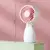 MINI VENTILADOR PORTÁTIL USB RECARREGÁVEL – COMPACTO, SILENCIOSO, POTENTE -USO 2 EM 1 (MÃO E MESA) –