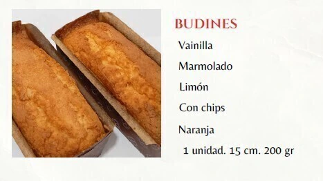 Budin Marmolados 200gr GIANNA