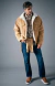 CAMPERA CORDEROY TALLES L o 2XL (CAMEL)