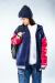 CAMPERA UNIVERSITARIA OVER C/CAPUCHA