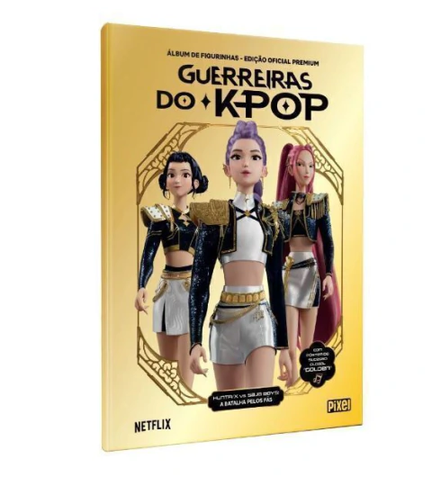 Livro Ilustrado Oficial Guerreiras do K-Pop – Edição Premium