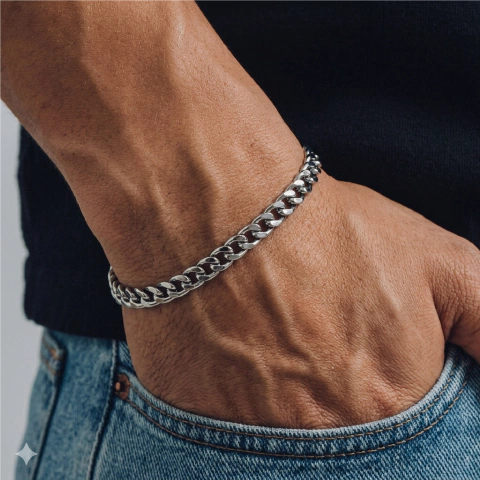 Pulsera Cantabria Plateada - comprar online