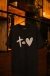 Remera "Cruz=Corazón"