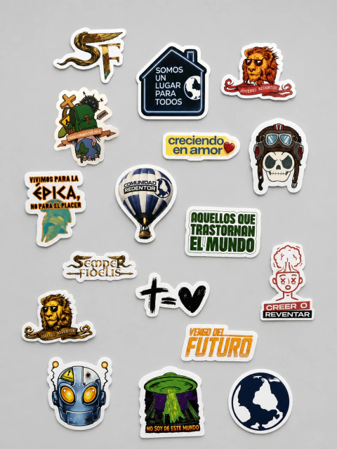 Stickers "Redentor" Pack x5