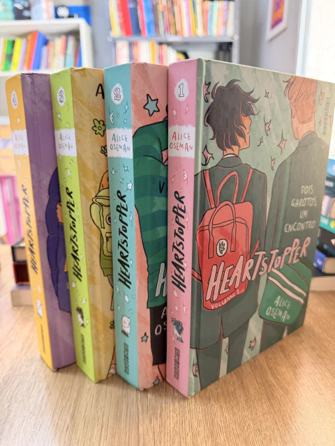 Heartstopper - 4 livros - comprar online