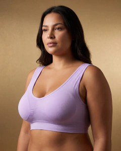 Sutiã Conforto Sem Costura Respirável Plus Size | VENURYA na internet