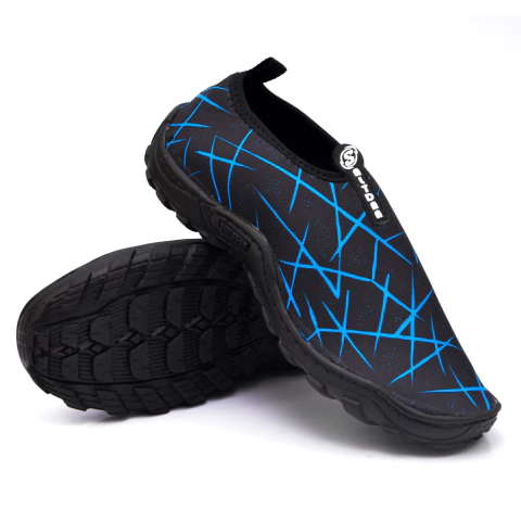 Sapatilha Hibrida Aquatica Pesca Caiaque Tenis Esportivo Outdoor Calce Facil