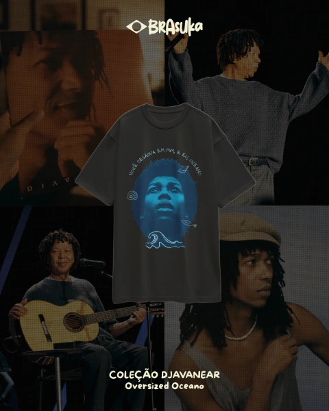 Camisa Over Oceano