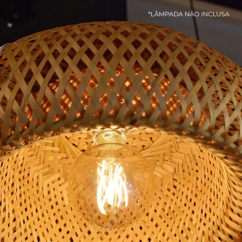 Pendente Bambu G-Light - Giltec Iluminação - 48 Anos Transformando Ambientes