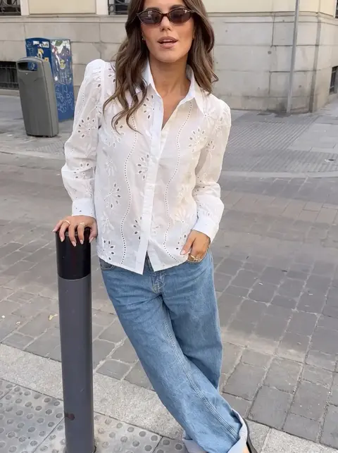 CAMISA BRODERIE
