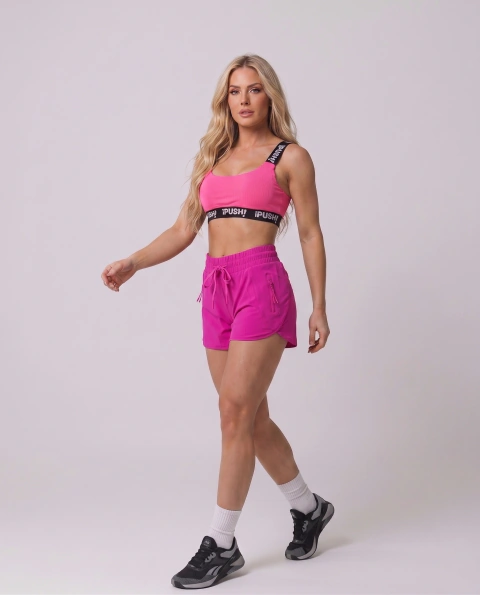 Shorts duplo ( bolso com zíper) - comprar online