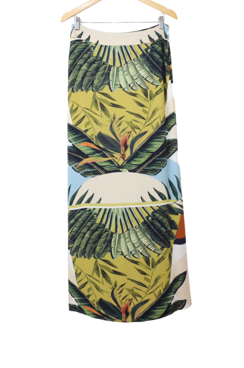 Saia longa estampada Yessica - comprar online