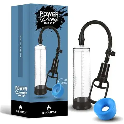 Bomba Erectora Powerpump Men 2.0 Piston 25X7cm