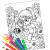 COLORIR EXPLORADORES DA NATUREZA - 12 desenhos - comprar online