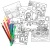 COLORIR MUNDO CANTINHO DE LUZ - 48 desenhos - comprar online