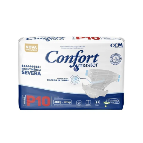 Fralda Geriátrica Confort Master Regular Incontinência