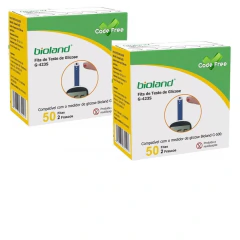 Kit 100 Fitas para Medição Bioland Modelo G423S CODE Free