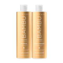 Shampoo e Condicionador Jacques Janine Hair Care Bambu 440ml