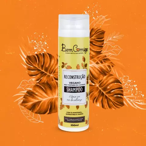Shampoo Bem Comigo - Reconstrução - 250ml