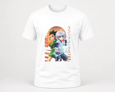 Camiseta HunterXHunter - Gon VS Killua - comprar online