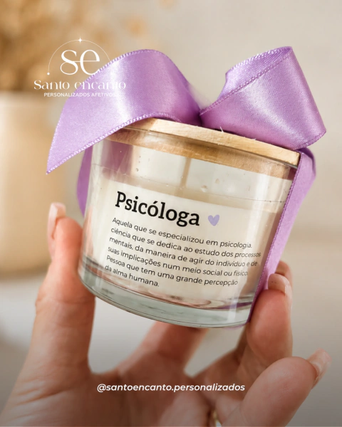 Vela Aromática 100g Personalizada
