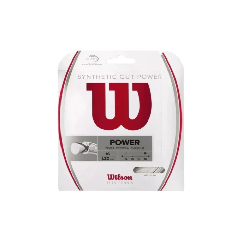 Cuerda Sintetica Para Raquetas Gut Power Wilson 12m