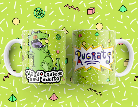 TAZAS RUGRATS PERSONALIZADA - 470 ML - comprar en línea