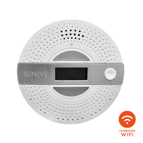 SENSOR DUAL DE MONÓXIDO + HUMO WIFI - GE-MH2410-WF